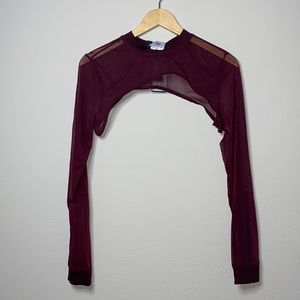 Ivy Park x Adidas shrug top